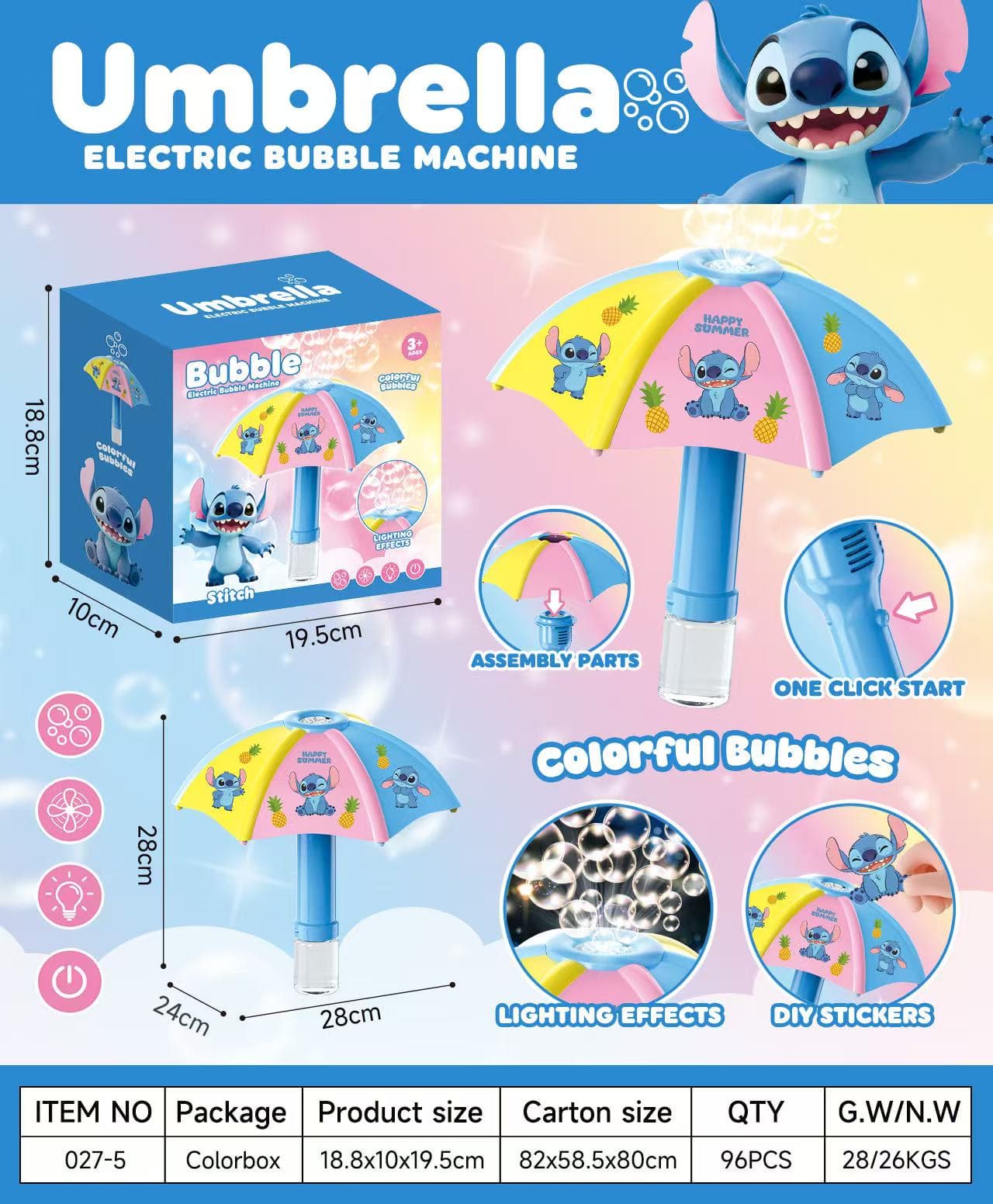 027 Bubble Umbrella view 3