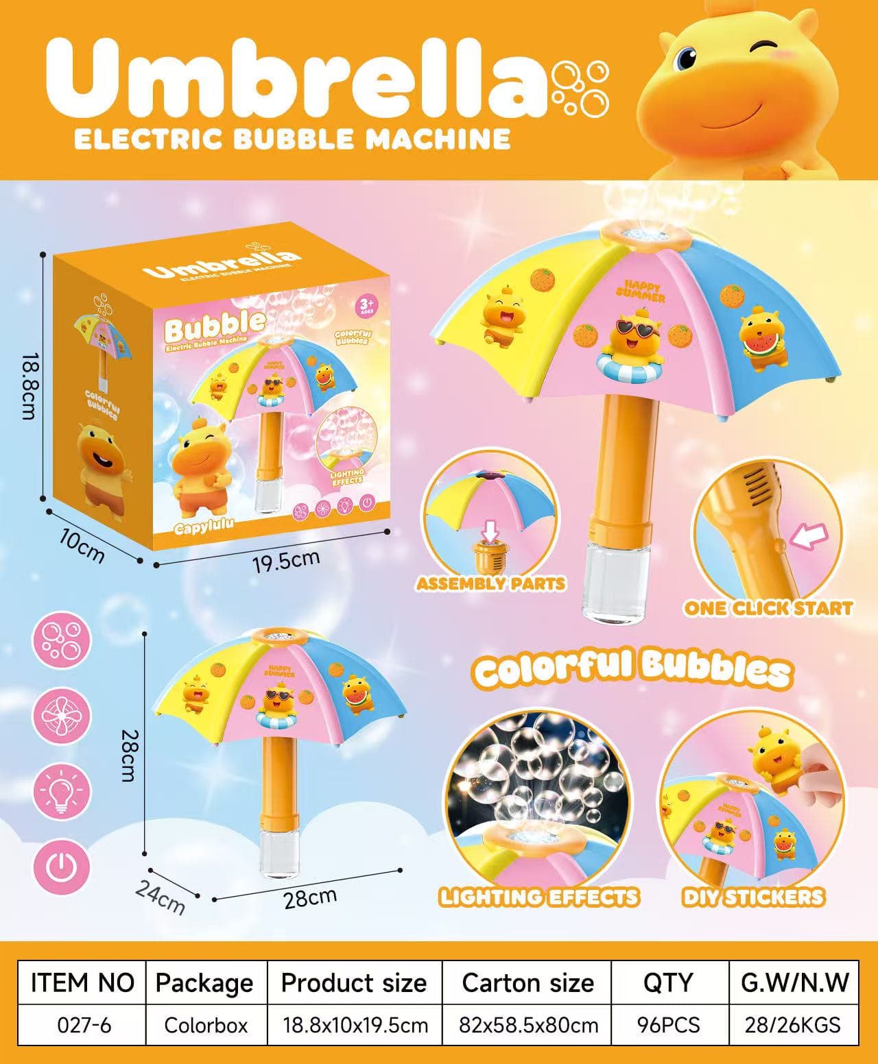 027 Bubble Umbrella view 7