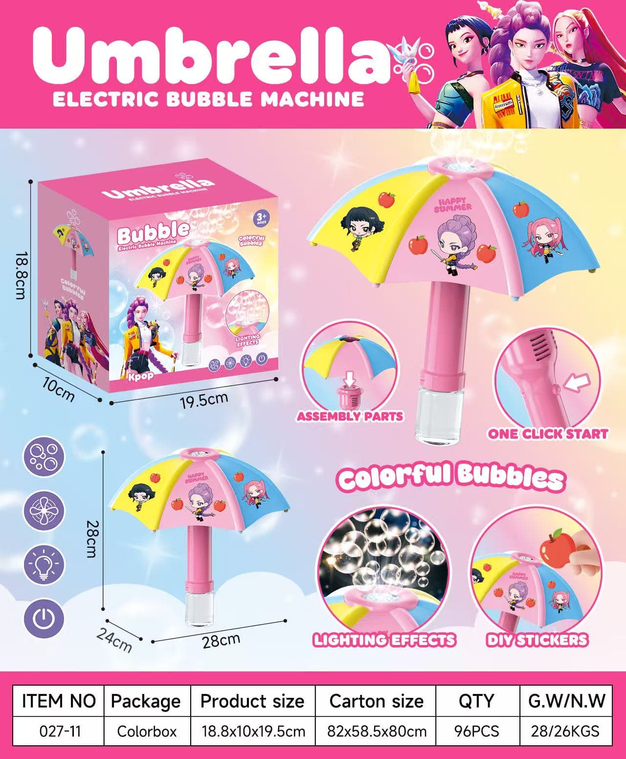 027 Bubble Umbrella view 8
