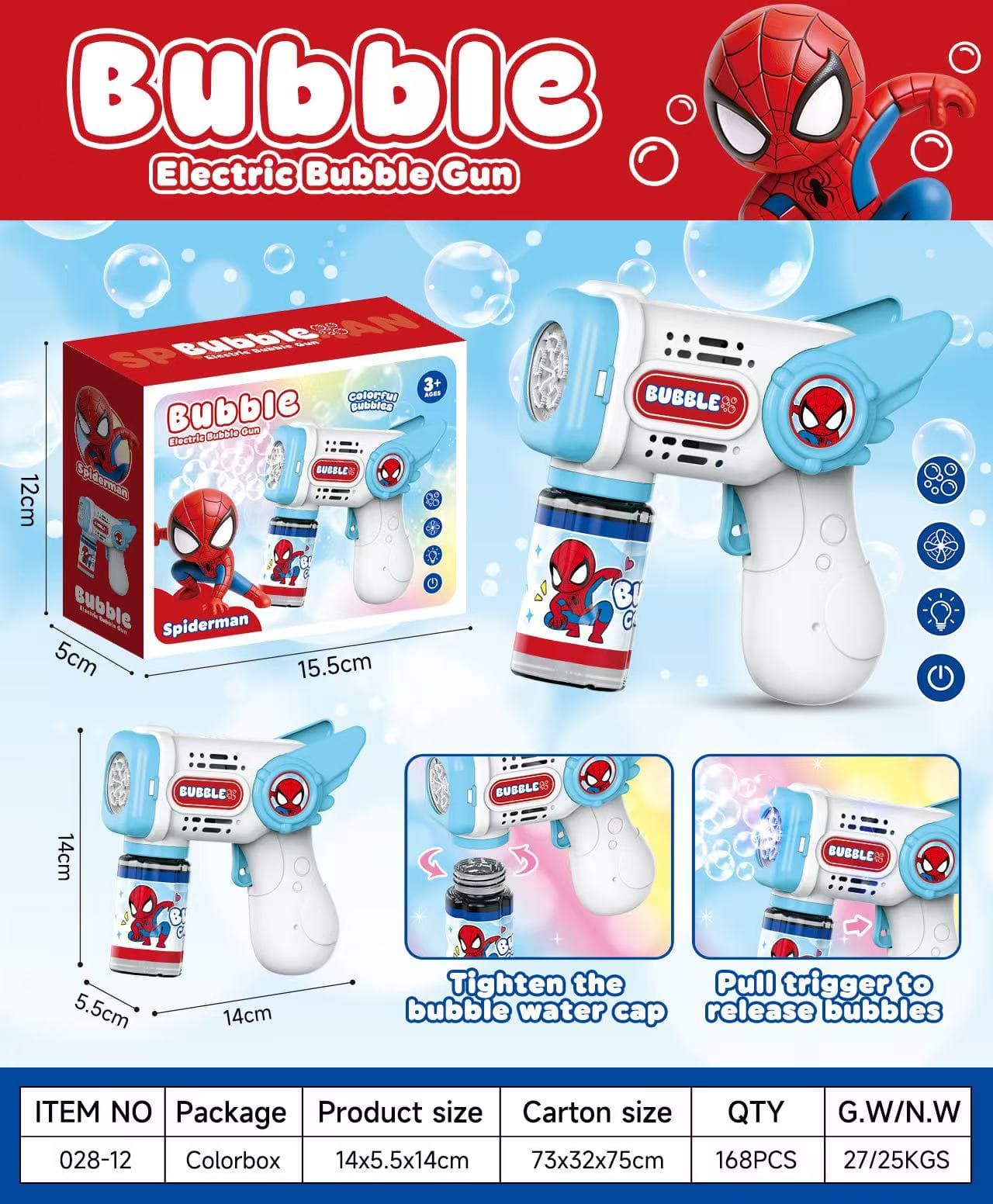 028 Space Angel Bubble Gun view 3