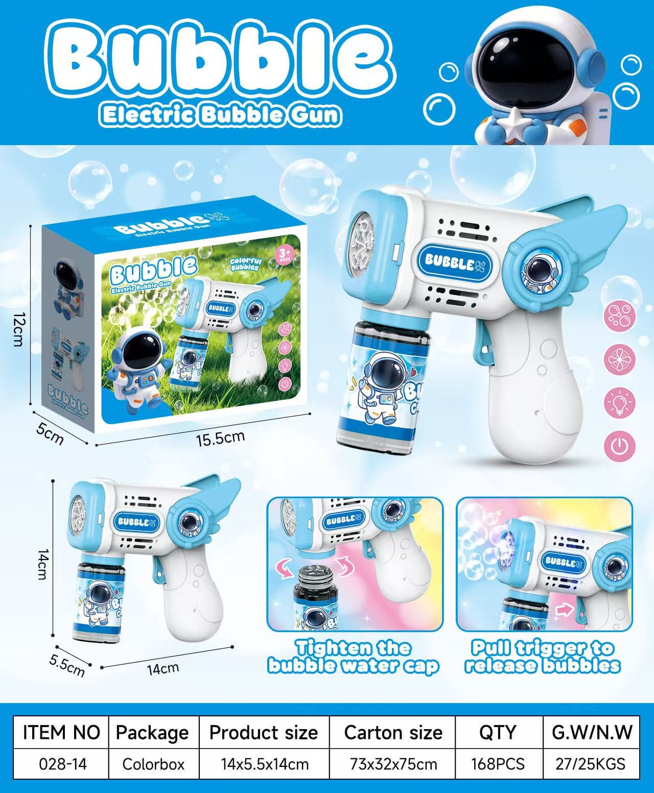 028 Space Angel Bubble Gun view 6