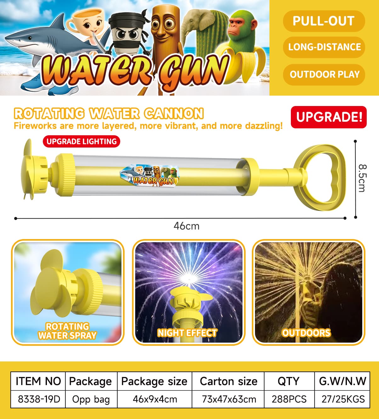 8338D Pull-Out Water Blaster view 1