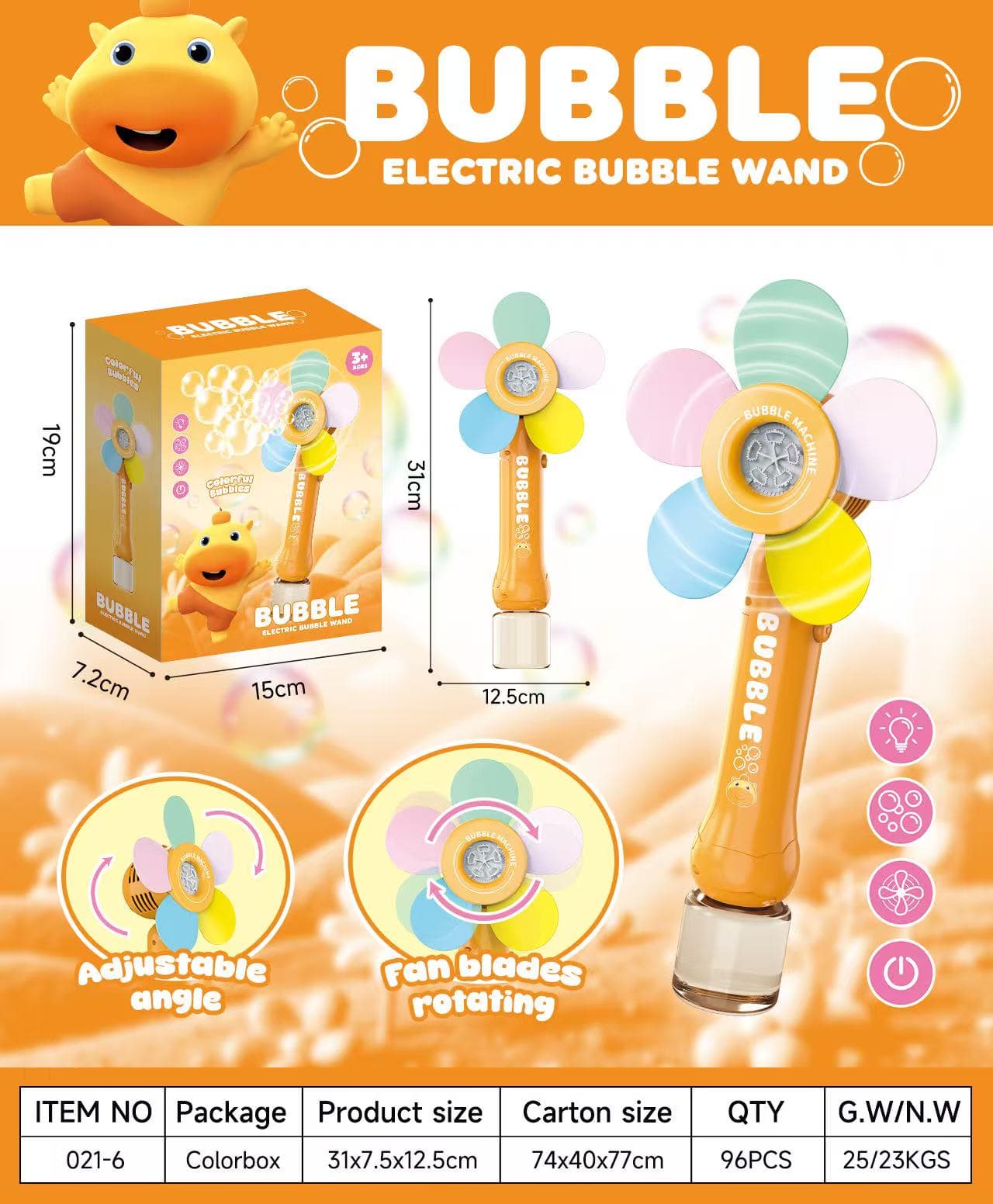 021 Electric Bubble Toy view 4