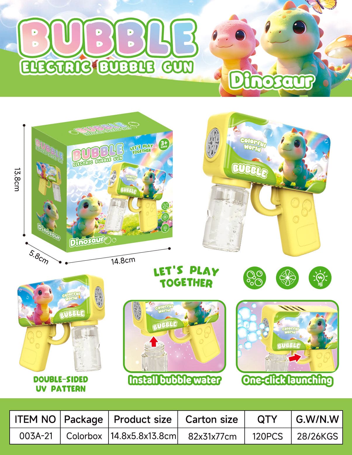 003 Electric Bubble Toy