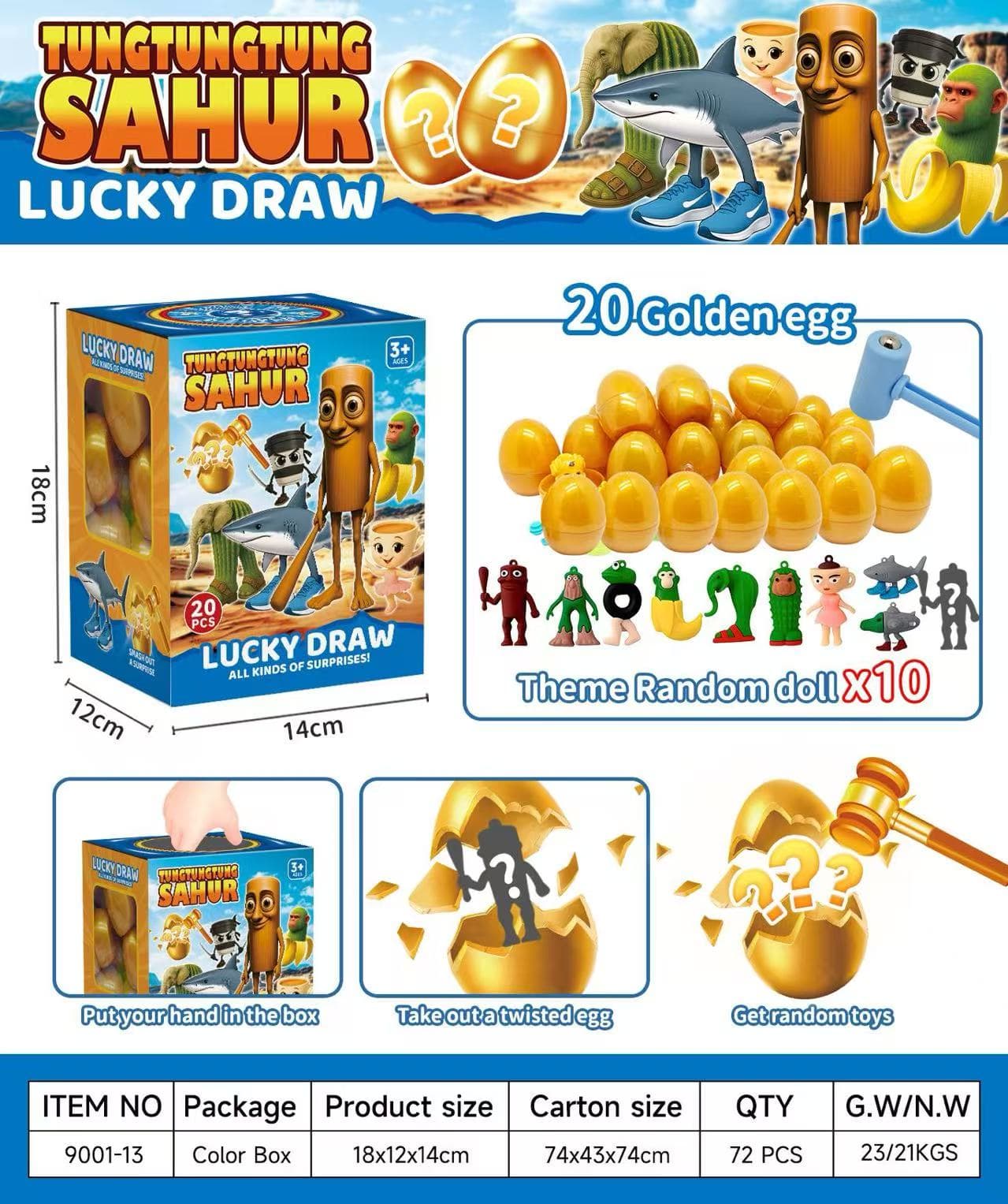 9001 Surprise Egg Gift Set view 5