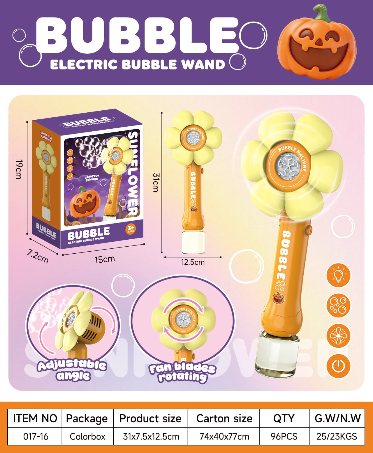 017 Electric Bubble Toy view 1
