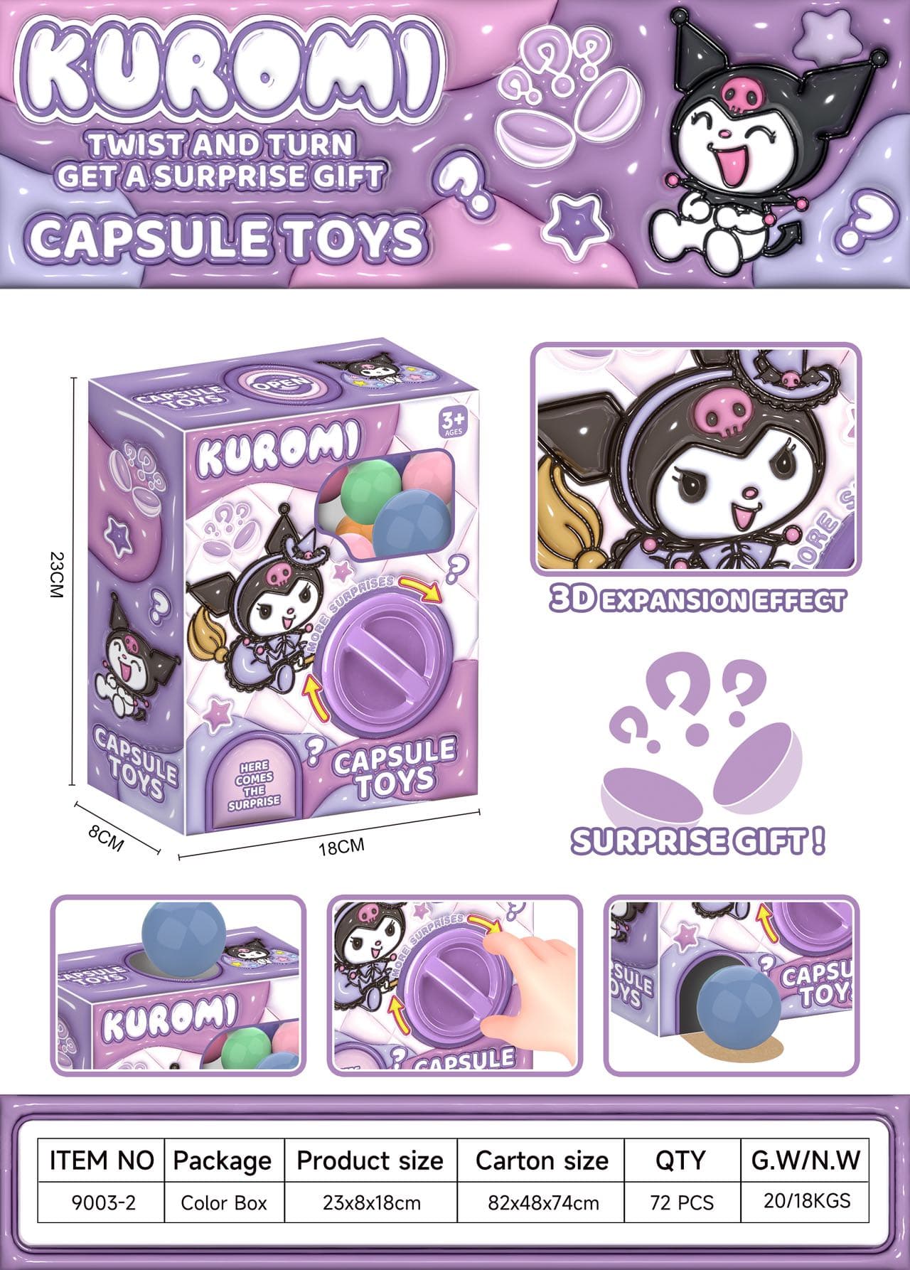 9003 Capsule Toy Machine view 2