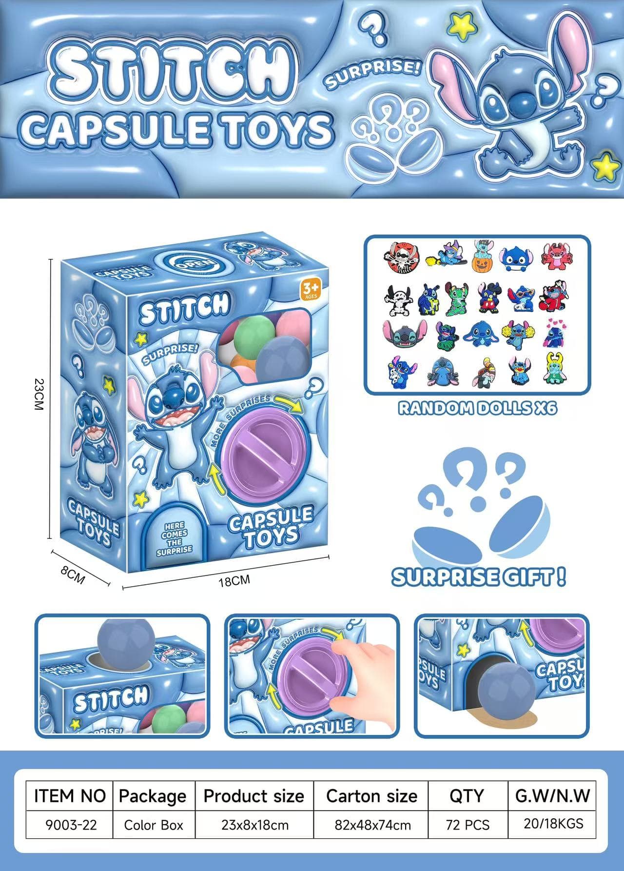 9003 Capsule Toy Machine view 3