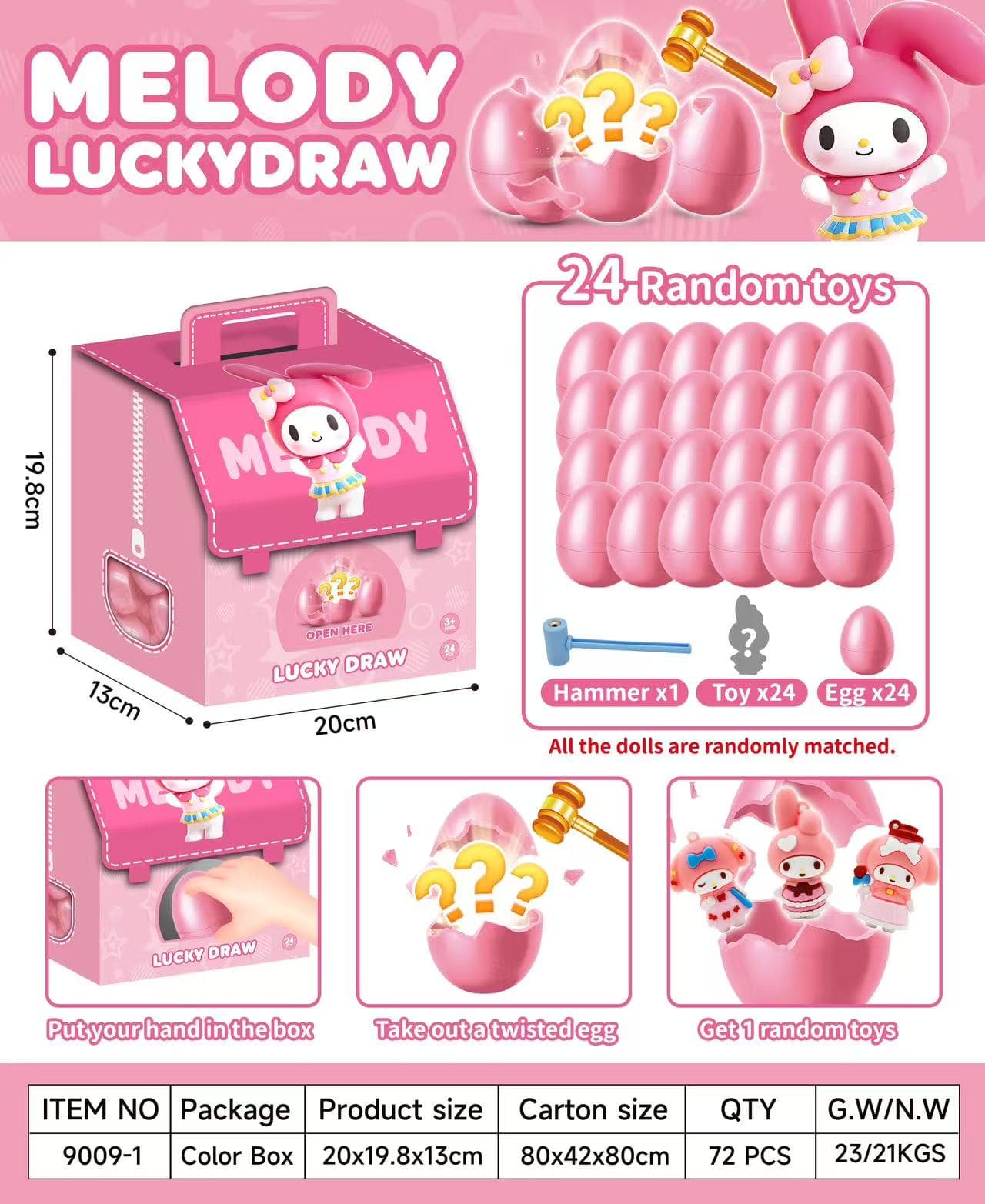 9009 Surprise Egg Gift Set view 1