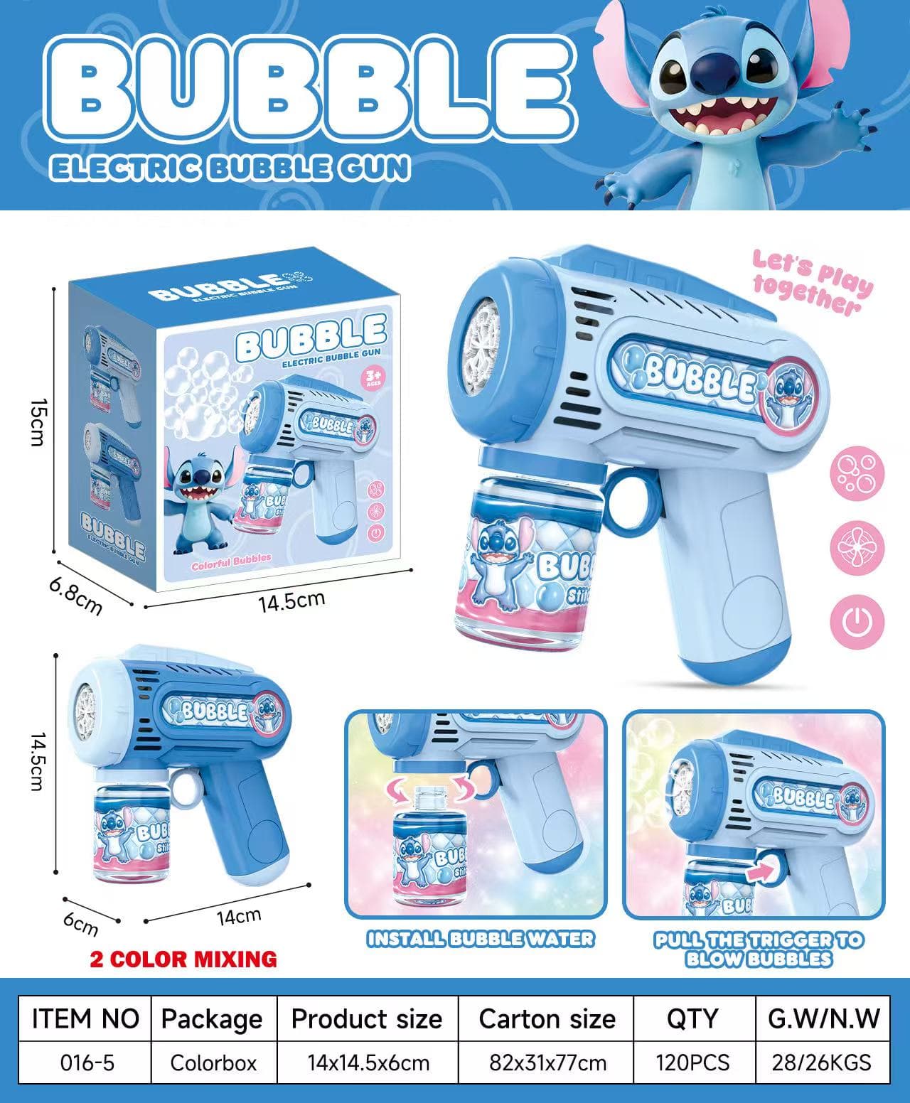 016 Electric Bubble Toy view 1