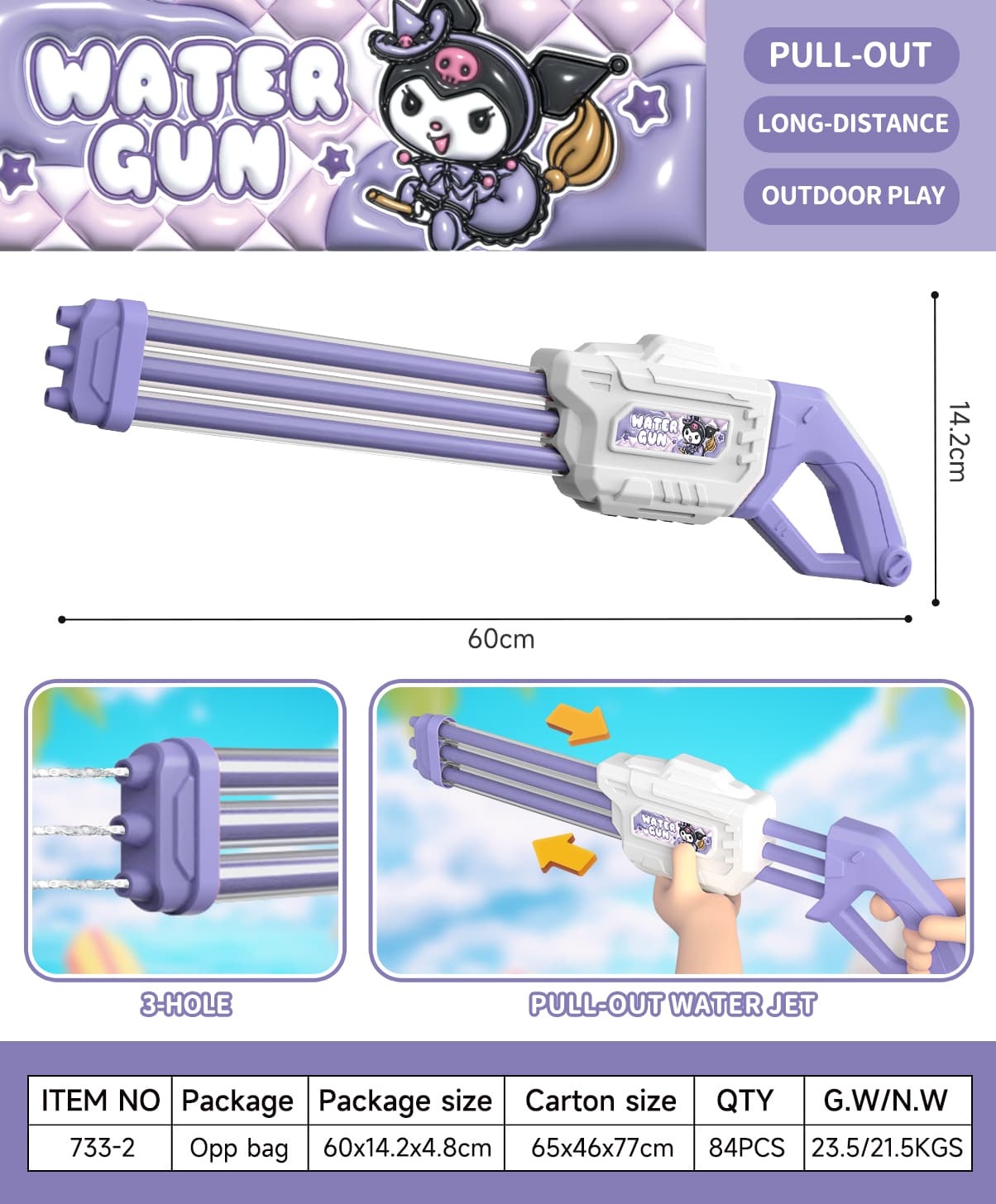 733 Multi-Barrel Water Blaster view 1