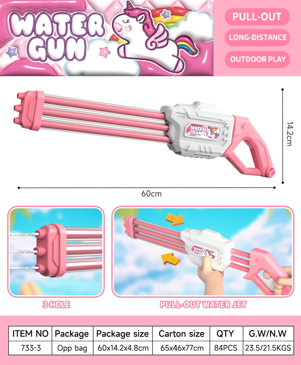 733 Multi-Barrel Water Blaster view 2